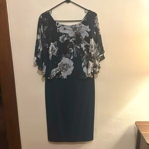 Mid Length Dress Blue Dress